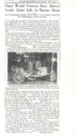 1929 7 12 RACINE REVIEW Wis (MIS-identified Joe Jagersberger actually Jay McNay (“Jay” on seat) and CASE 1 Geo article