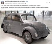 1933 NSU Type 32 prototype FB