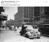 1937 Minneapolis, MN 4th and Nicollet FB