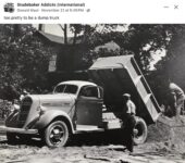 1937 ca. STUDEBAKER dump truck FB