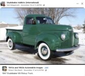 1947 STUDEBAKER M5 Pickup Truck FB