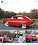 1951 HENRY J Deluxe red FB