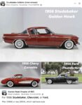 1956 STUDEBAKER Golden Hawk FB