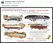 1956 STUDEBAKER-PACKARD ad FB