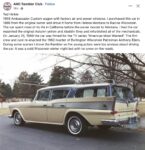 1959 AMC Ambassador Custon Wagon FB
