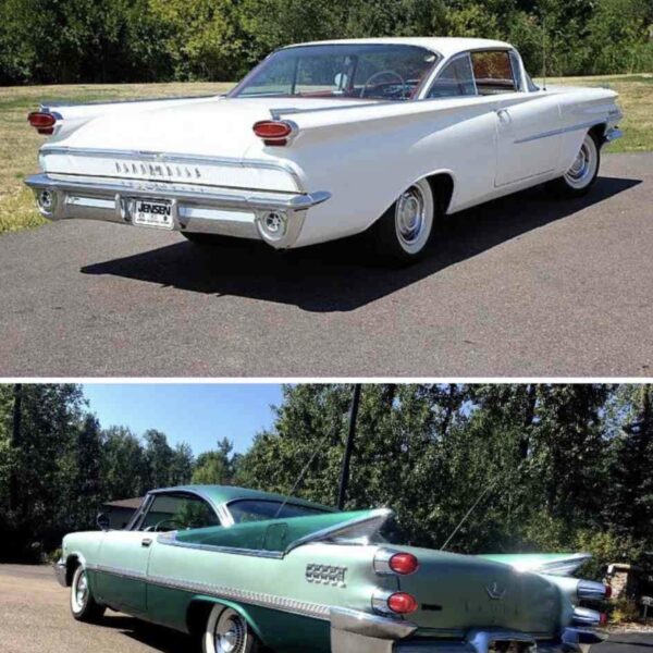 1959 DODGE Custom Royal Lancer and a 1959 OLDSMOBILE Dynamic 88 FB