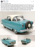 1960 NASH Metropolitan 1500 FB