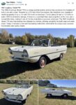 1962 AMPHICAR Model 770 FB