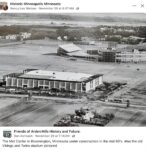 1965 ca. Bloomington, MN Met Center under construction FB