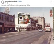 1970s Minneapolis, MN Hennepin and 7th Street FB
