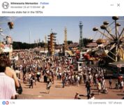 1970s Minnesota State Fair Midway FB