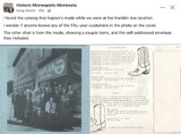 1970s ca. Minneapolis Kaplan’s FB