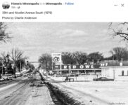 1976 Minneapolis, MN 39th and Nicollet Avenue South FB