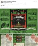 1978 ca. Minneapolis, MN NANKIN Cafe Menu FB