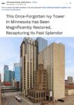 2020 ca. Minneapolis, MN Ivy Tower Building FB