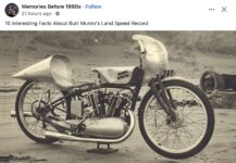 INDIAN Burt Munro’s Land Speed Record motorcycle FB