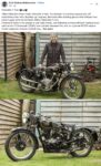 VELOCETTE V Twin motorcycle FB