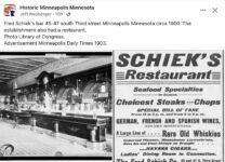1903 Minneapolis, MN Schiek’s FB