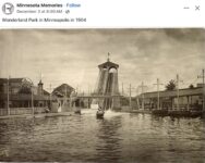 1904 Minneapolis, MN Wonderland Park FB