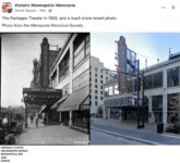 1920 & ca. 2010 Minneapolis, MN Pantages Theater FB