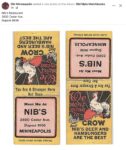 1930s ca. Minneapolis, MN Mr. Nibs Restaurant FB