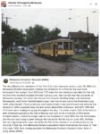 1930s ca. Minneapolis, MN Streetcar 1300 FB