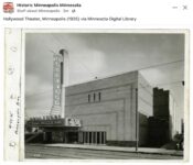 1935 Minneapolis, MN Hollywood Theater FB