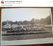 1942 7 Minneapolis, MN Loring Park FB