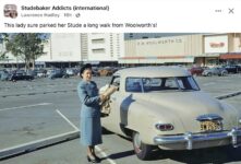 1947 ca. STUDEBAKER Starlight Coupe color FB