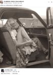 1950 ca. STUDEBAKER and babe FB