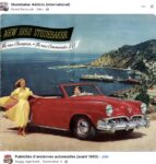 1952 STUDEBAKER NEW Commander ad FB