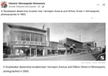 1960 Minneapolis, MN STUDEBAKER Dealership FB