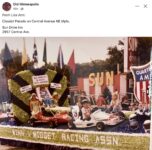 1960s ca. Minneapolis, MN Sun Drive Inn float in Parade FB