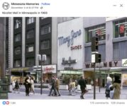 1969 Minneapolis, MN Nicollet Mall FB