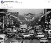 1970s ca. Minneapolis, MN Hennepin Avenue FB