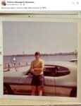 1972 Minneapolis, MN Skyline from a SW lake FB