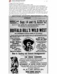 1896 Minneapolis, MN Buffalo Bill’s Wild West Show FB