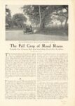 1909 10 The Fall Crop of Road Races By M. Worth Colwell article MoToR 9.5″×13″ page 41
