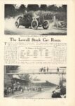 1909 10 The Lowell Stock Car Races article MoToR 9.5″×13″ page 43
