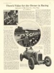 1919 7 There’s Value for the Owner in Racing By C. G. Sinabaugh MOTOR LIFE INCLUDING MOTOR PRINT 9.5″×12.75″ page 31