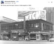 1950 Minneapolis, MN 9th Street and Hennepin Avenue FB