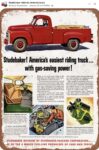 1955 ca STUDEBAKER pickup truck ad FB