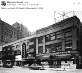 1958 Minneapolis, MN Nankin Restaurant on South 7th Street FB