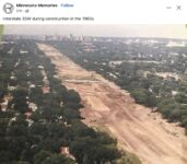 1960s Minneapolis, MN Construction of 35W FB
