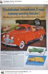 1961 ca. STUDEBAKER truck ad FB