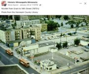 1970s Minneapolis, MN Nicollet from Grant to 14th Street FB