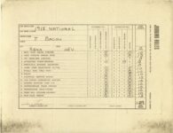 1982 Pebble Beach Concours JUDGING RULES 1915 NATIONAL got 129 out of 150 points