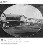 1868 Minneapolis, MN Nicollet and 1st Street FB