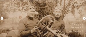1911 Elgin Auto Races Zengel winner NATIONAL RPPC front screenshot