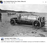 1922 6 SUNBEAM racing car FB